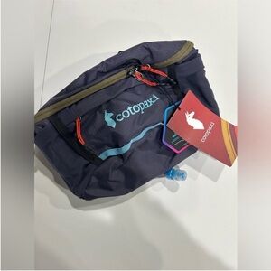 Cotopaxi Lagos 5L Hiking Hydration Hip Pack Graphite Grey NWT Ventilated